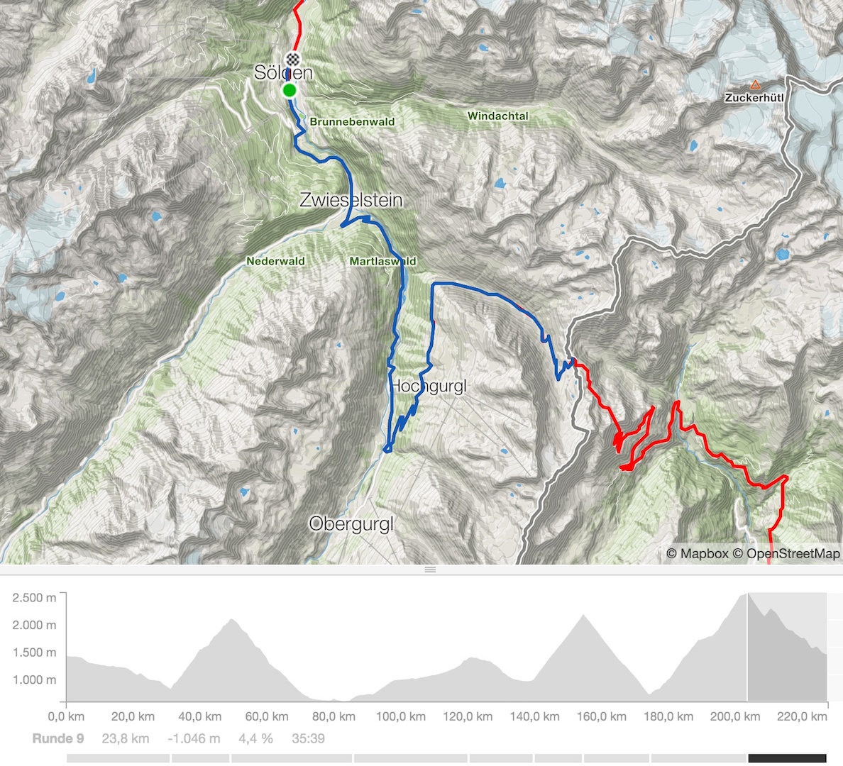 Timmelsjoch &#8211; Mautstation &#8211; Sölden